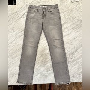 light washed black levi jeans signature s37 slim 29w 30L